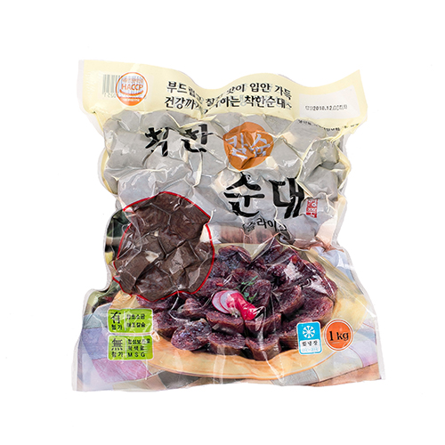 착한 칼슘 순대 슬라이스 (1kg)